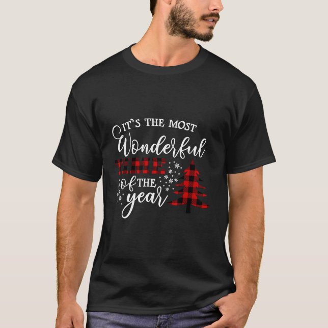 T-shirt C'est la période la plus merveilleuse de l'année (Devant)
