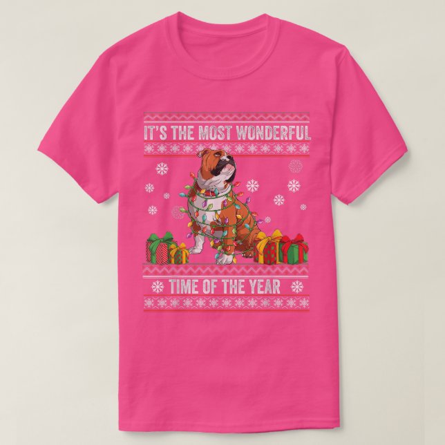 T-shirt C'est la période la plus merveilleuse de l'année B (Design devant)