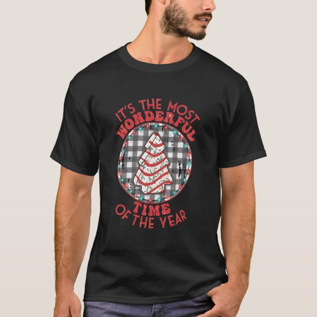 T-shirt C'est la période la plus merveilleuse du gâteau à  (Devant)