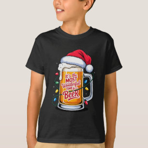 T-shirt C'est la période la plus merveilleuse pour une biè