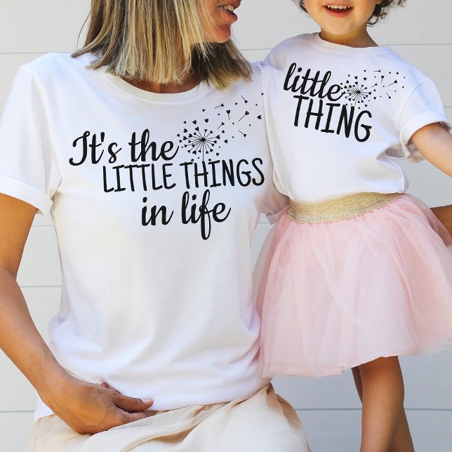 T-shirt C'est la petite chose dans la vie Maman Mère être (Créateur téléchargé)