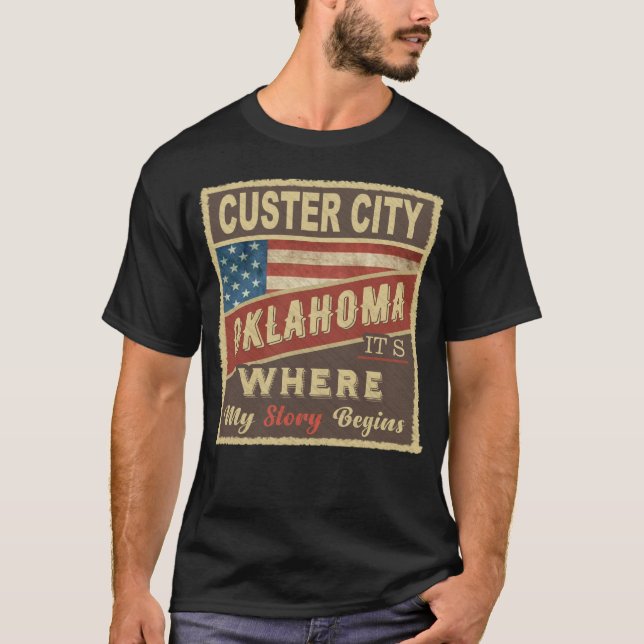 T-shirt C'est là que commence mon histoire (Devant)