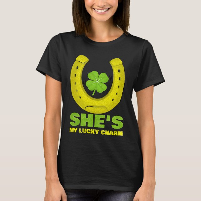 T-shirt C'est la Saint Patrick's Day pour les couples qui  (Devant)