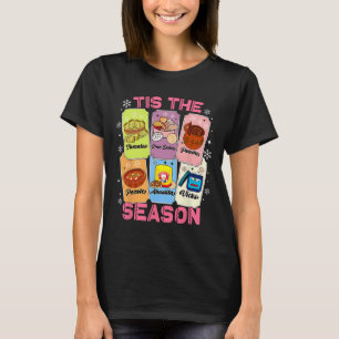 T-shirt C'Est La Saison Carte de Noël Mexicaine Pan de Noë