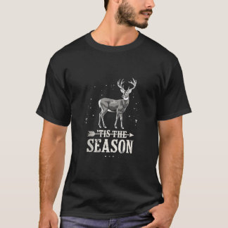 T-shirt C'est la saison chasse Buck Deer Hunter Joke Bucki