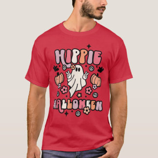 T-shirt C'Est La Saison Citrouille Boo 60s les années 70 H