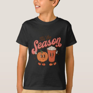 T-shirt C'Est La Saison Citrouille Épice Automne Hallowee