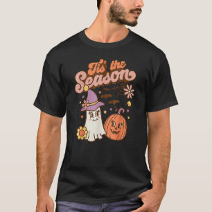T-shirt C'Est La Saison Citrouille Épice Automne Halloween