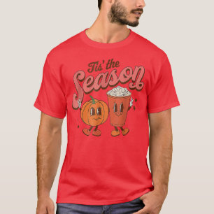 T-shirt C'Est La Saison Citrouille Épice Drôle Automne Aut