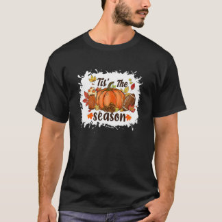 T-shirt C'Est La Saison Citrouille Spice Football Automne 