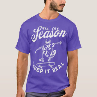 T-shirt C'est la saison Creep It Real Funny Halloween Part