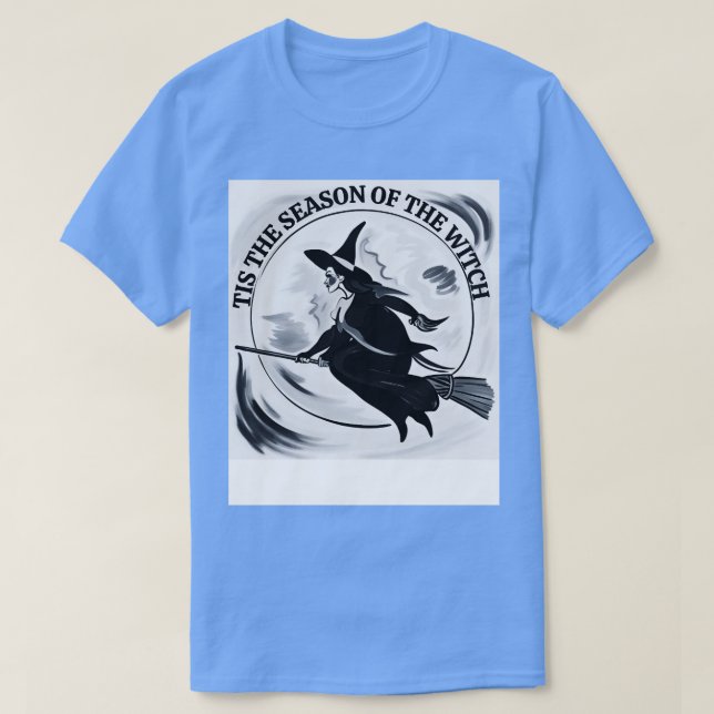 T-shirt c'est la saison de la sorcière 3 (Design devant)