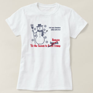 T-shirt C'est la saison de l'échec de Trump