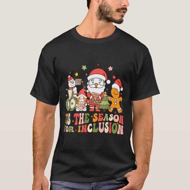 T-shirt C'est la saison de l'inclusion  (Devant)