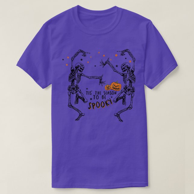 T-shirt C'Est La Saison D'Être Éffrayant Automne Halloween (Design devant)