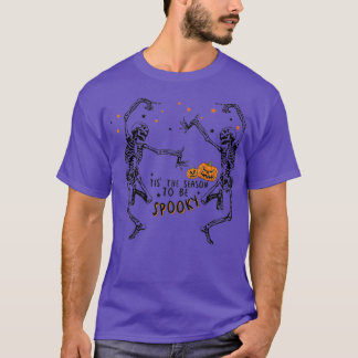 T-shirt C'Est La Saison D'Être Éffrayant Automne Halloween