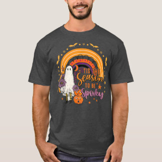 T-shirt C'Est La Saison D'Être Éffrayant Rainbow Ghouls Ci