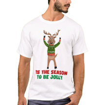 C'est la saison d'être joyeux T Shirt de Noël