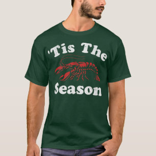 T-shirt C'Est La Saison Drôle Crawfish Boil Mardi Gras Caj