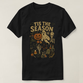 T-shirt C'Est La Saison Éffrayant Halloween Vibes Shirt
