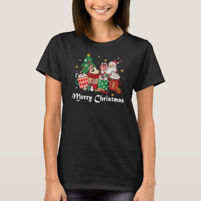 T-shirt C'Est La Saison Noël Famille Noël Joyeux Noël (Devant)