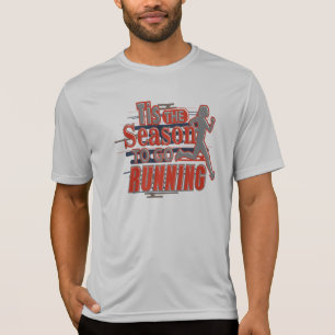 T-shirt C'est la saison pour aller courir Marathon d'hiver