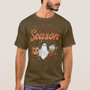 T-shirt C'Est La Saison PumpkinBoo Épice Automne Hallow
