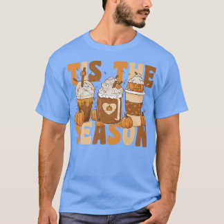 T-shirt C'est La Saison Super Pumkin Coffee Vintage Hallo