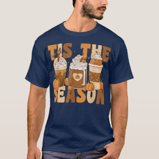 T-shirt C'est La Saison Super Pumkin Coffee Vintage Hallo