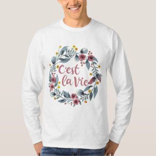 T-shirt C'est La Vie French