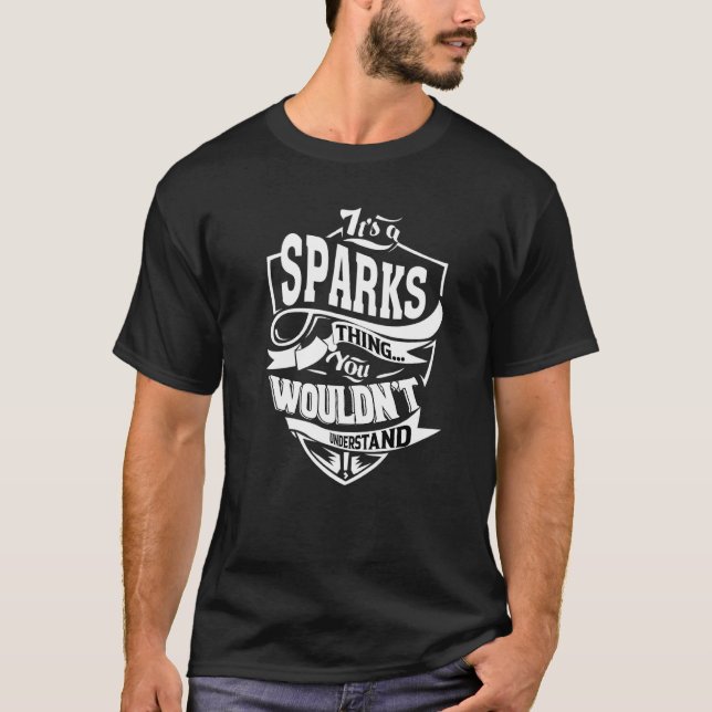 T-shirt C'est L'affaire Sparks (Devant)