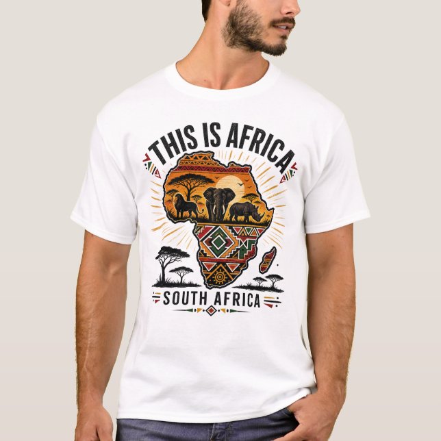 T-shirt C'est l'Afrique (Devant)