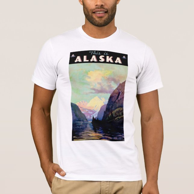 T-shirt C'est l'Alaska (Devant)