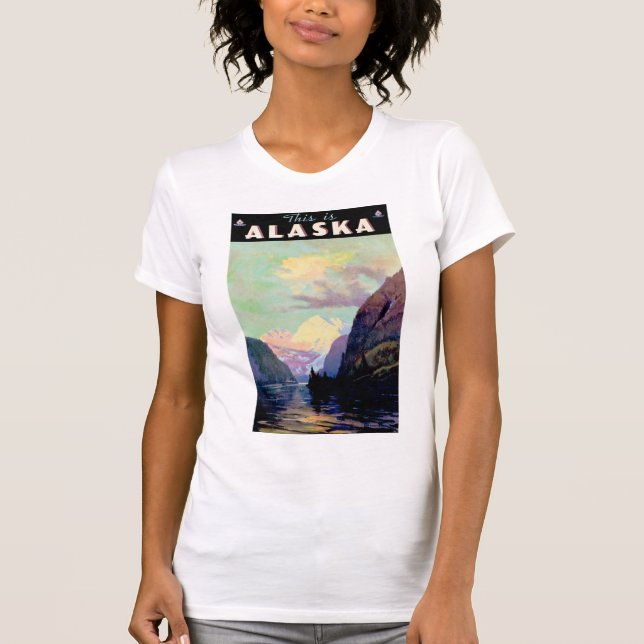 T-shirt C'est l'Alaska (Devant)