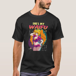 T-shirt C'est l'Anime de ma fille Waifu