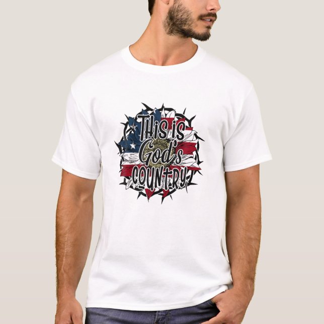 T-shirt C'Est L'Apparition De Pays De Dieu (Devant)