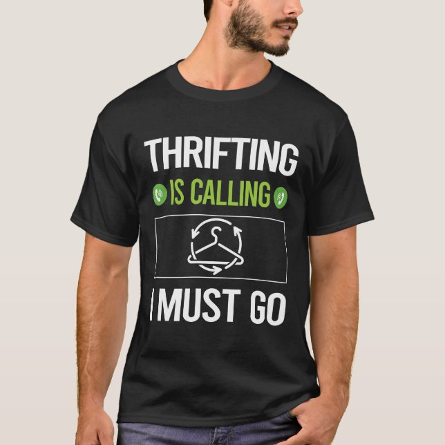 T-shirt C'est l'appel du friperie (Devant)