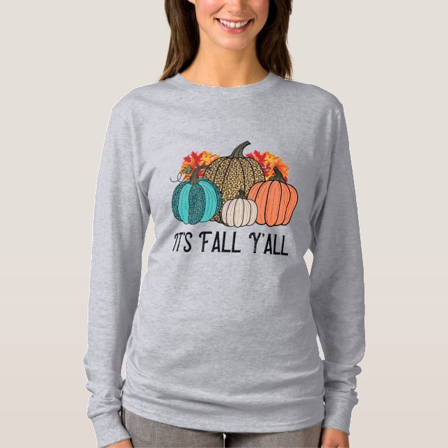 T-shirt C'est l'automne (Devant)