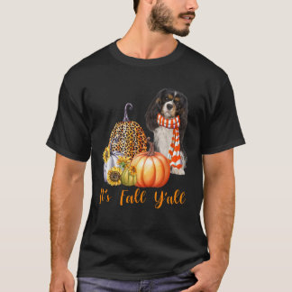 T-shirt C'est l'automne, Cavalier King Charles Spaniel Pum