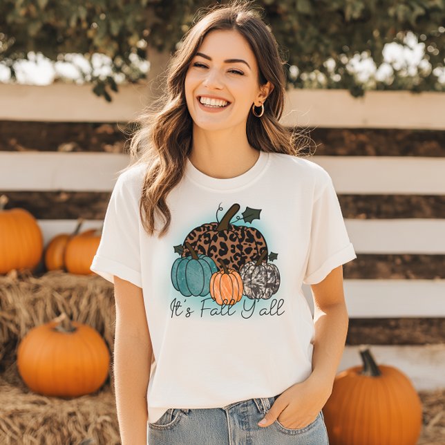 T-shirt C'est l'automne, les amis (It's Fall Y'all Tshirt)