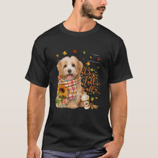T-shirt C'est l'automne Y Tous les Havanais Chien Thanksgi
