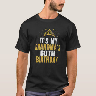 T-shirt C'est le 60ème anniversaire des femmes de 60 ans d