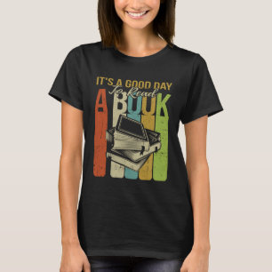 T-shirt C'est le bon jour pour lire la bibliothèque de liv