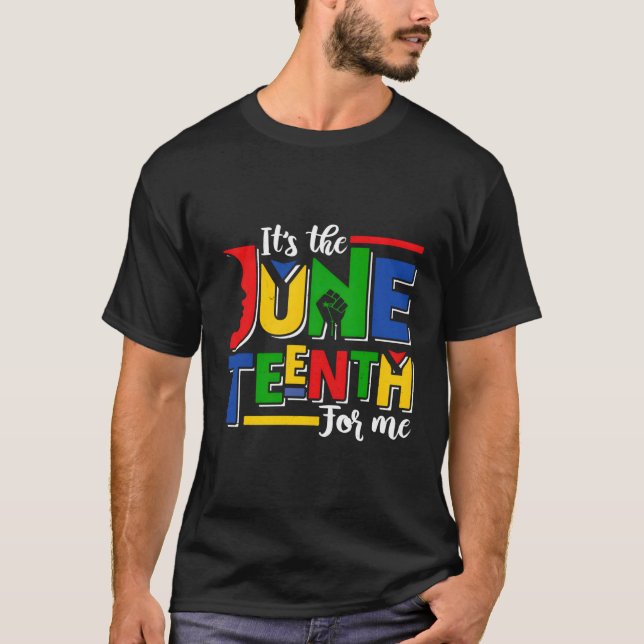 T-shirt C'Est Le Dixième Pour Moi African Pride Black (Devant)