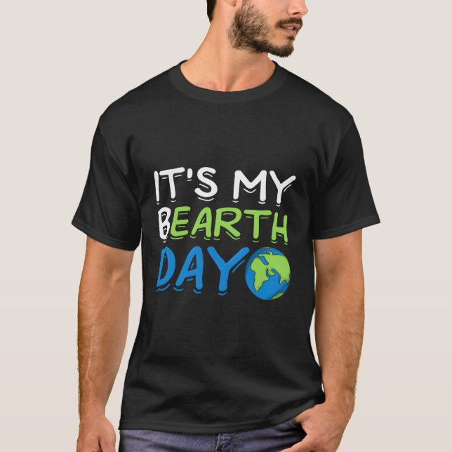 T-shirt C'est le jour de mon B Eh (Devant)
