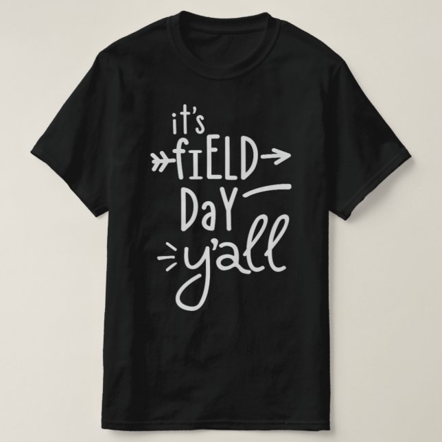 T-shirt C'est le Jour du Champ Y'all 75 (Design devant)