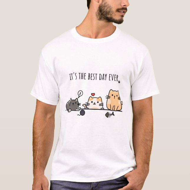 T-shirt C'est le meilleur jour de tous (Devant)