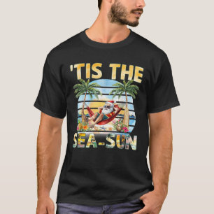 T-shirt C'Est Le Mer Soleil Noël En Juillet Père Noël Beac