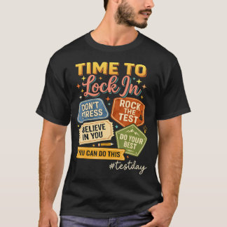 T-shirt C'est le moment de se concentrer pour le jour de l