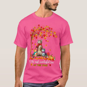 T-shirt C'Est Le Moment Le Plus Merveilleux De L'Année Cha